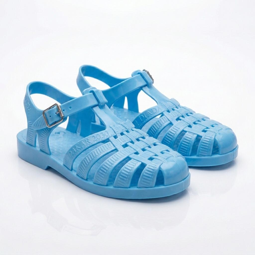 Sandales Tic-Tic Bleu Clair